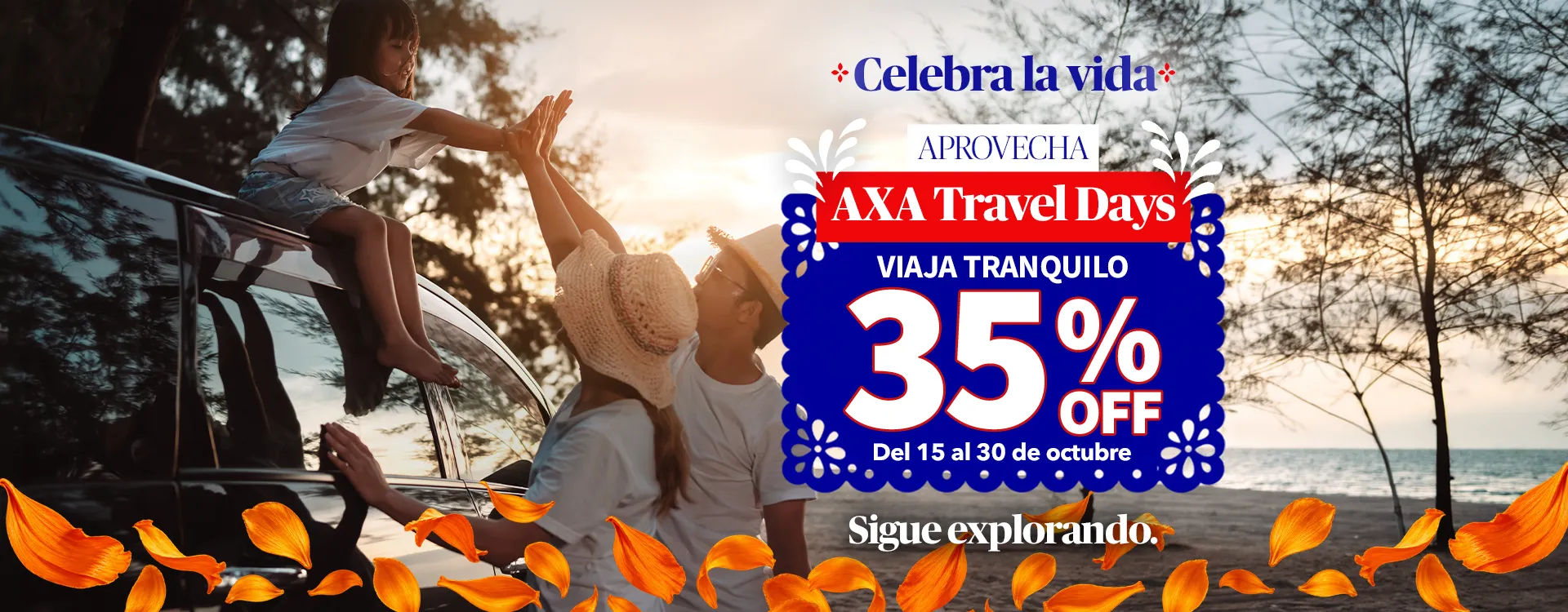 En octubre<br>que nada te de miedo<br>viajando protegido